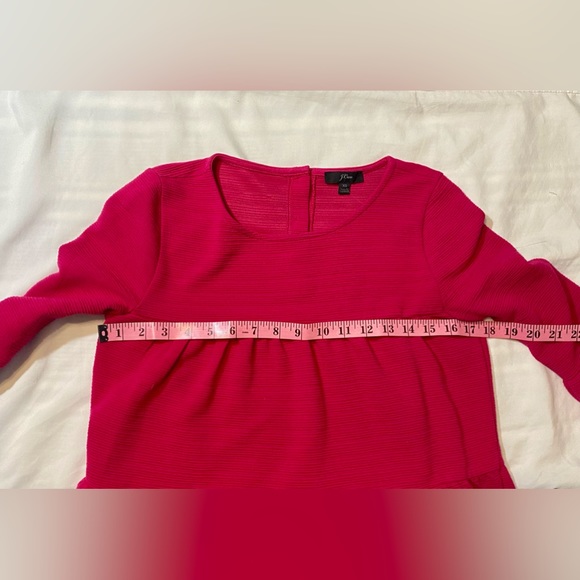 J Crew Pink Tired Top - Picture 6 of 6